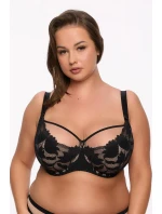 Polovyztužená dámská podprsenka semi soft BS 1134 Keto Grafitová model 20647062 Maxi - Gaia Polovyztužená dámská podprsenka semi soft BS 1134 Keto Grafitová model 20647062 Maxi - Gaia