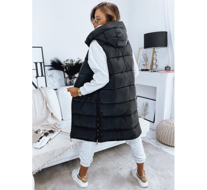 Dámská prošívaná oboustranná vesta černá Dstreet model 21965992 - FashionStreet