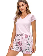 Pyžamo Donna Gabriela Krátke w/r S-2XL