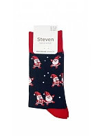 Ponožky Steven, č. 136, vianočné, pánske, veľkosti 41–46 Ponožky Steven, č. 136, vianočné, pánske, veľkosti 41–46