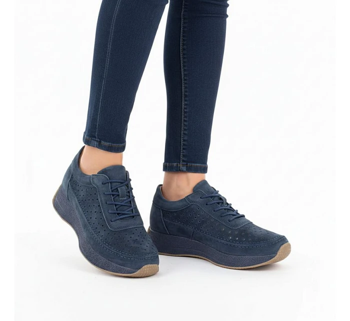 Dámské lodičky na podpatku s pásky Sergio model 21906139 - LEONE