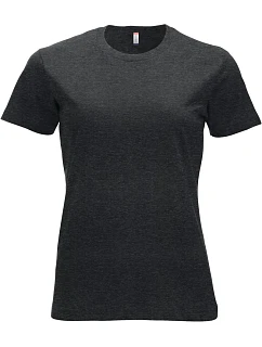 Clique New Classic-T Women Dámske tričko 67.9361 antracitová melírovaná