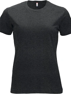 Clique New Classic-T Women Dámske tričko 67.9361 antracitová melírovaná