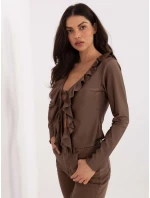 Blúzka IT BZ 21837.00 hnedá Blúzka IT BZ 21837.00 hnedá