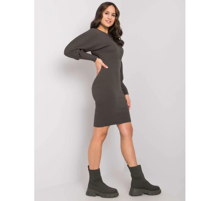 Šaty RV SK 6079.65 tmavá khaki