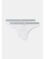 Dámské kalhotky 2Pack  bílé  model 19916495 - Emporio Armani