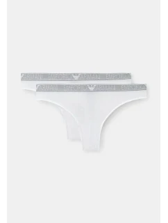 Dámske nohavičky 2Pack 164752 4R223 00010 White - Emporio Armani