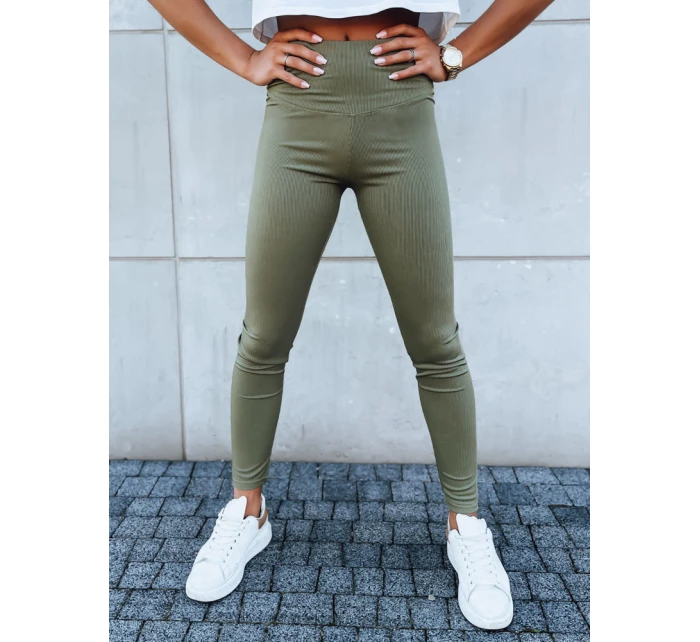 Dámské legíny LOOK ME zelené Dstreet model 21970775 - FashionStreet