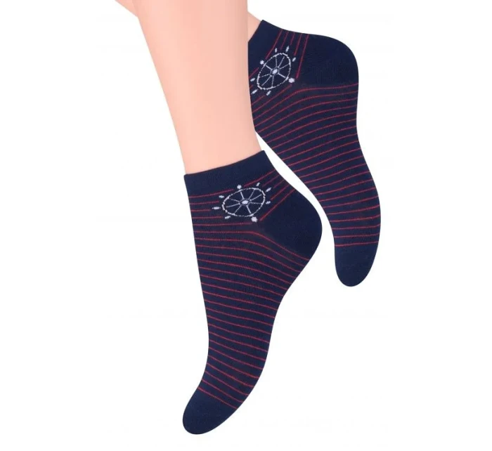 Dámske členkové ponožky Steven art.114