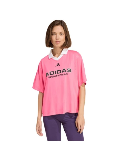 Koszulka damska Tiro różowa model 21460534 - ADIDAS