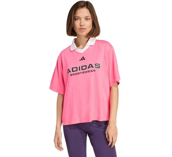 Koszulka damska Tiro różowa model 21460534 - ADIDAS