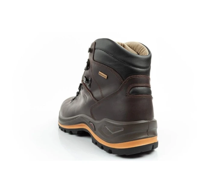 Grisport Marrone pánske trekové topánky kožené nepremokavé členkové topánky