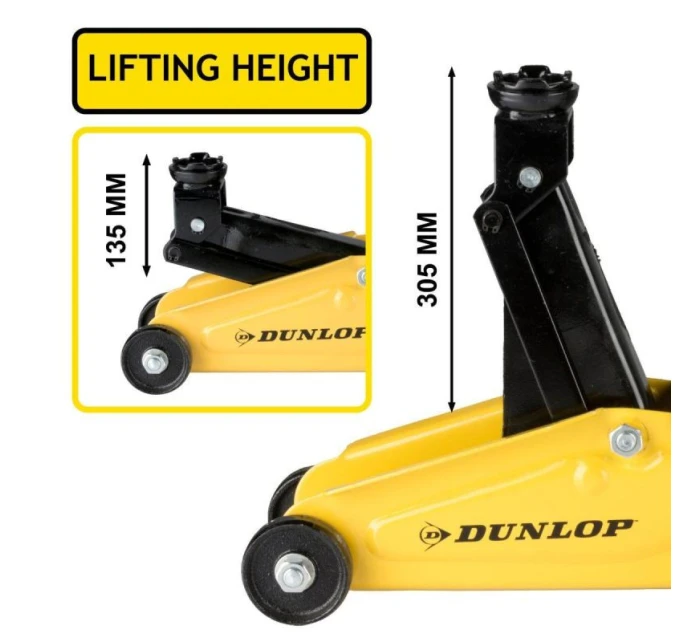 HYDRAULICKÝ ZDVIHÁK DO AUTA DUNLOP 2000 KG