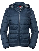 Dámská Nano bunda s kapucí 10. french navy model 22473326 - Russell Athletic Dámská Nano bunda s kapucí 10. french navy model 22473326 - Russell Athletic