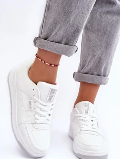 Damskie Buty Sportowe Sneakersy Big Star MM274354 Białe