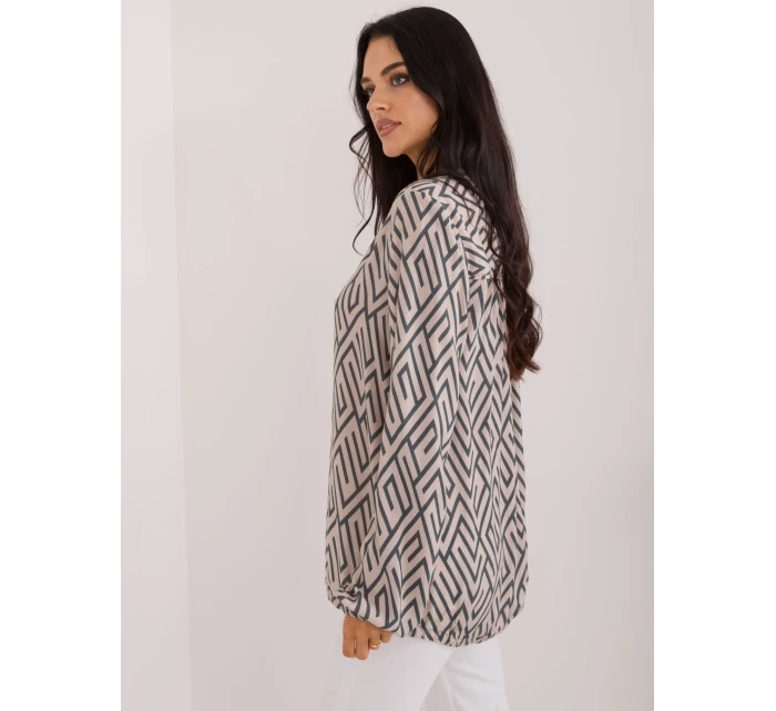 Blúzka D73771M11186B béžová