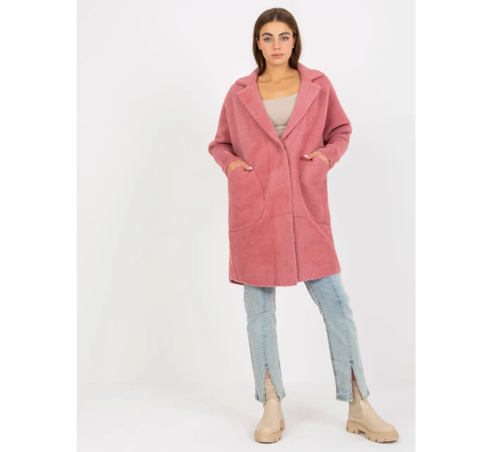 Dámsky kabát MBM PL 1521.97P tmavo ružový Dámsky kabát MBM PL 1521.97P tmavo ružový