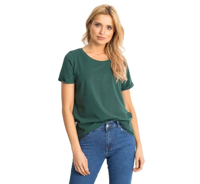 Tričko RV TS 4838.17P tmavo zelená