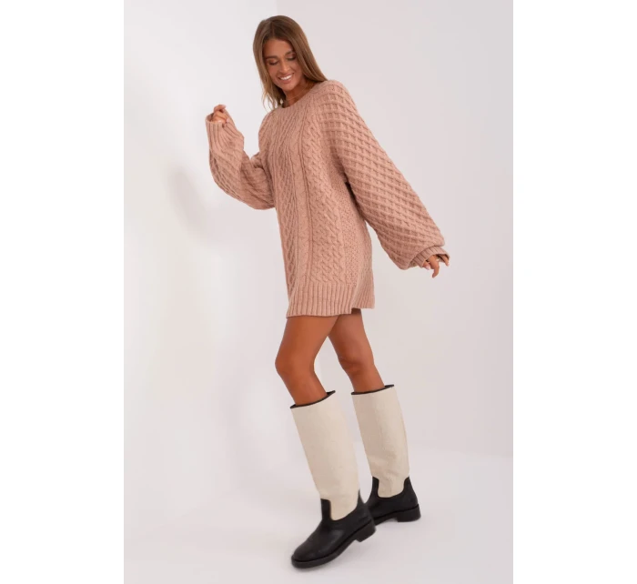 Dlhý sveter model 185736 AT