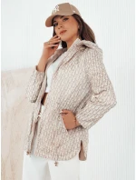 Dámska bunda BEGET béžová FashionStreet TY4263