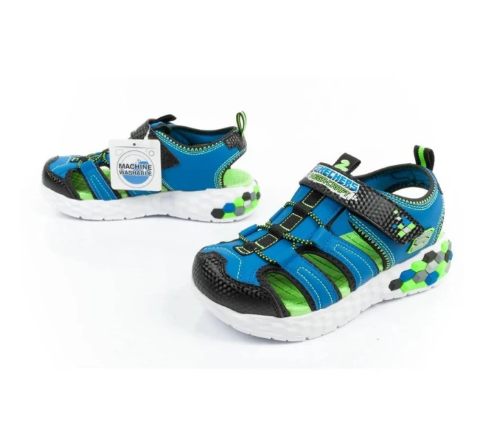 Sandále Skechers Jr 402213L/BBLM