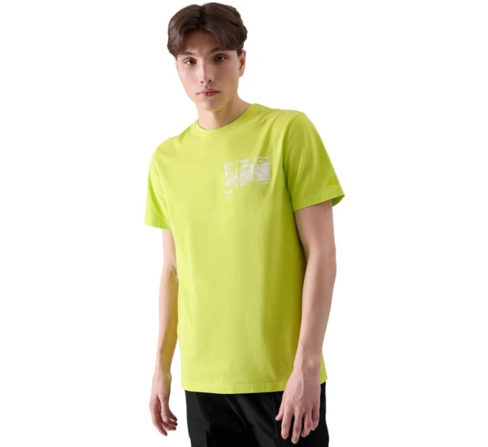 Tričko 4F M2106 M 4FRSS24TTSHM2106 41N muži Tričko 4F M2106 M 4FRSS24TTSHM2106 41N muži