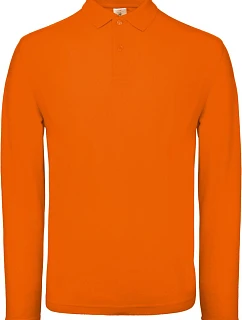 B&C ID.001 LSL Pánské piqué polo s dlouhým rukávem model 22421408 orange