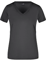 JN Dámské sportovní tričko s výstřihem do V 02.0 black model 22489152 - Daiber