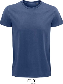 SOL'S Pioneer Men Pánske tričko z bio bavlny 25.3565 denim