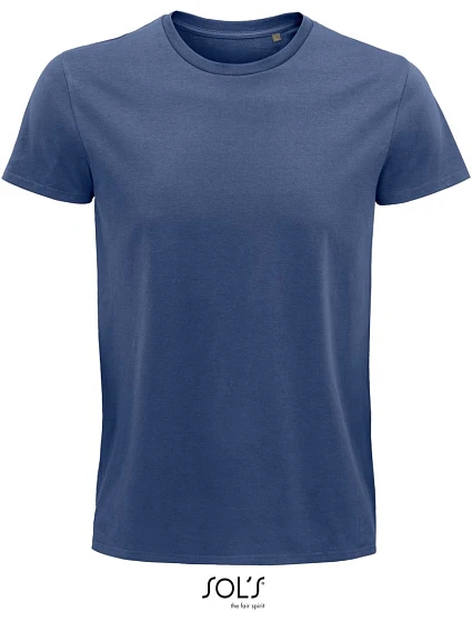 SOL'S Pioneer Men Pánske tričko z bio bavlny 25.3565 denim