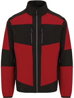 Regatta TRA 753 2-vrstvová softshellová bunda „E-volve“ 36.A753 classic red/black