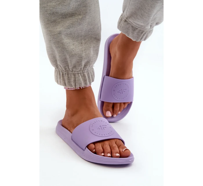 Dámské žabky model 21665898 fialové - 4F
