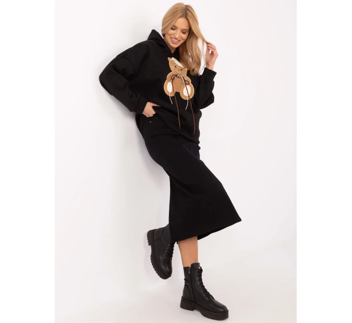 Mikina DHJ BL A8695.65P čierna Mikina DHJ BL A8695.65P čierna