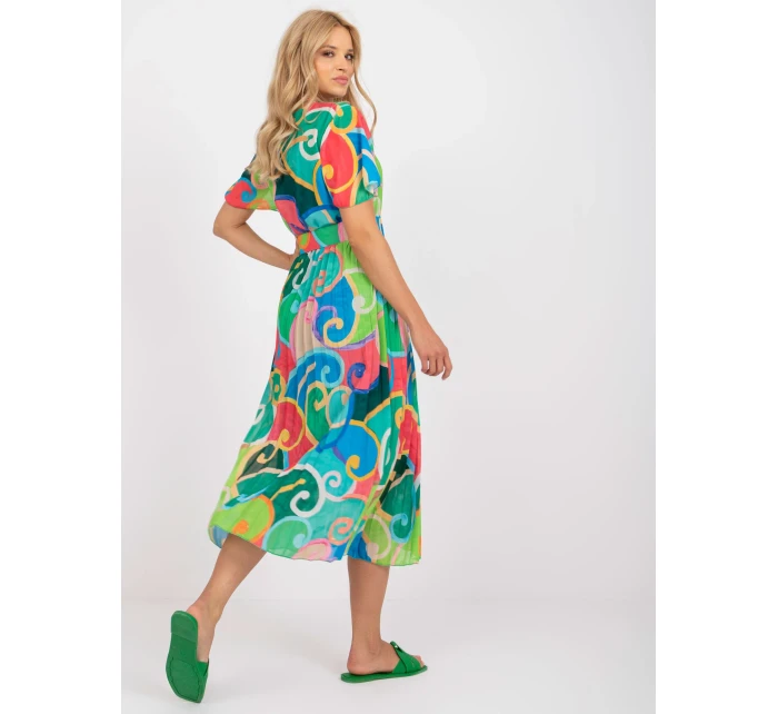 Šaty DHJ SK 13769.66P zelené Šaty DHJ SK 13769.66P zelené