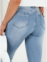 AURAN dámske džínsové nohavice modré Dstreet UY1982