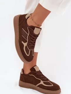 Brenelle Low Dámske tenisky - Brown