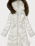 Dámska prechodná bunda (LU-2201) ecru - Glakate