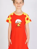 Detská nočná košeľa s krátkym rukávom Malé kurča