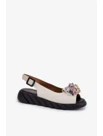 Sandále model 212904 Krok vo veľkom štýle Sandále model 212904 Krok vo veľkom štýle