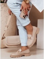 béžové dámské mokasíny Dstreet model 21983860 - FashionStreet