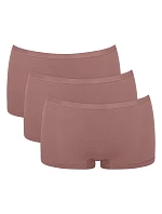 sloggi GO Daily Cotton Short 3P - BROWN - SLOGGI BROWN - SLOGGI