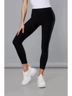 Černé bavlněné legíny model 18293686 - J.STYLE