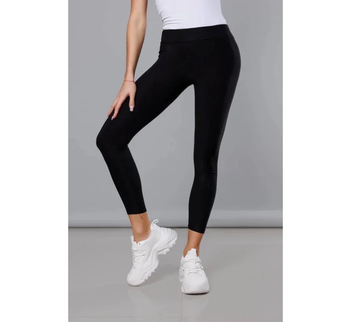 Černé bavlněné legíny model 18293686 - J.STYLE