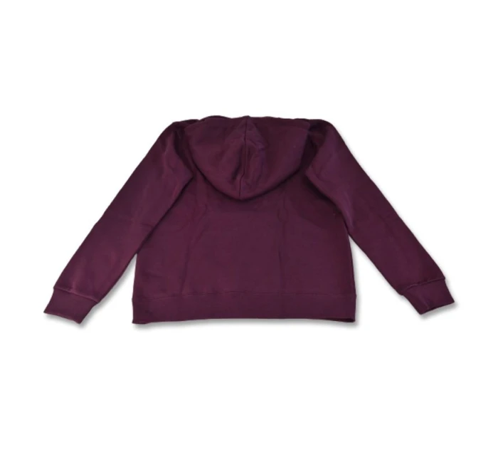 Detská mikina Wood Wood Izzy AA Burgundy - 10235605-2424-Burgundy