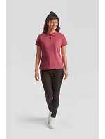 LadyFit 65/35 Polo Dámské piqué polo model 22426810 heather grey - Fruit of the Loom