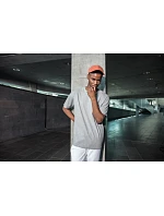 Build your Brand BY 102 Tričko oversize z hustej bavlny 56.0102 čokoládovo hnedé