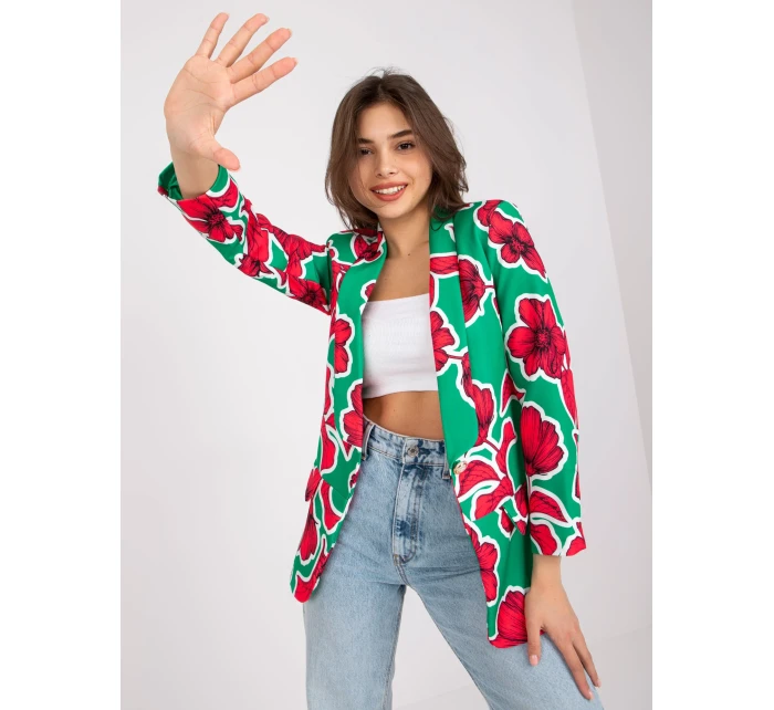 Dámské sako DHJ MA  zelené model 17195166 - FPrice