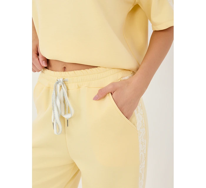 Spodnie IT SP model 22109722 jasny żółty - FPrice