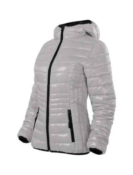 Bunda Everest strieborná sivá