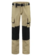 Pracovné nohavice z plátna Cordura unisex khaki